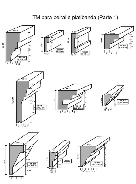 pingadeiras, beiral, bancos de concreto