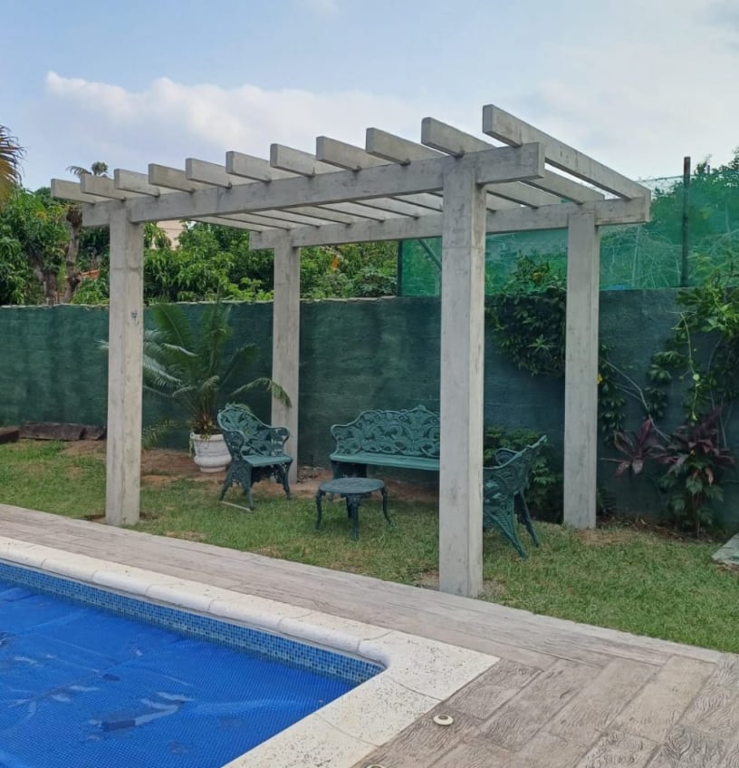 Pergolado de Cimento